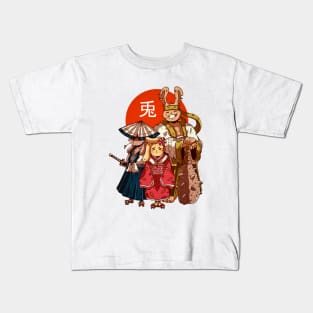 THE USAGI CLAN Kids T-Shirt